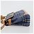 Borsa Burberry in PVC 2way Blu Oro Auth 179143 D'oro - vista 4