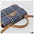 Borsa Burberry in PVC 2way Blu Oro Auth 179143 D'oro - vista 6