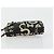 CHANEL By Sea Line Chain Shoulder Bag Canvas Black Silver CC Auth bs35066A Nero Argento - vista 4