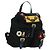 Zaino PRADA Robot Nylon Nero Argento Auth 176514SAV