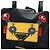Zaino PRADA Robot Nylon Nero Argento Auth 176514SAV - vista 24