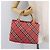 Borsa BURBERRY Nova Check Blue Label Nylon Rosa Argento Auth 180079 - vista 21