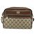 Borsa GUCCI GG Supreme Web Sherry Line PVC Beige Oro 56 02 087 Auth 178729 D'oro - vista 13