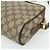 Borsa GUCCI GG Supreme Web Sherry Line PVC Beige Oro 56 02 087 Auth 178729 D'oro - vista 15