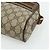 Borsa GUCCI GG Supreme Web Sherry Line PVC Beige Oro 56 02 087 Auth 178729 D'oro - vista 9