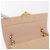 CHANEL Matelasse Chain Shoulder Bag Patent leather Beige Gold CC Auth 179868A D'oro - vista 19