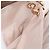 CHANEL Matelasse Chain Shoulder Bag Patent leather Beige Gold CC Auth 179868A D'oro - vista 23