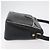 Céline CELINE Schultertasche aus Leder Schwarz Gold Auth 180163 Golden - Ansicht 3