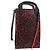 Borsa Christian Louboutin in pelle 2way Rosso Argento Auth bs35035V