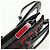 Borsa Christian Louboutin in pelle 2way Rosso Argento Auth bs35035V - vista 11