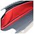 Borsa Christian Louboutin in pelle 2way Rosso Argento Auth bs35035V - vista 12