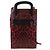 Borsa Christian Louboutin in pelle 2way Rosso Argento Auth bs35035V - vista 2