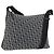 Borsa a tracolla Christian Dior Trotter Canvas Navy Silver Auth 179394A Argento Blu navy