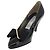 Décolleté GIVENCHY in vernice nero e oro Auth ti3934 D'oro - vista 2