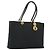 Borsa Tote Lady Dior in nylon nero e oro Christian Dior Auth ep14490 D'oro