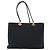 Borsa Tote Lady Dior in nylon nero e oro Christian Dior Auth ep14490 D'oro - vista 2