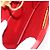 Céline Borsa a mano CELINE Circle in pelle Rosso Oro Auth 179697V D'oro - vista 23