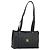 Borsa a tracolla MCM Vicetos Logogram PVC Nero Oro Auth mr2450 D'oro