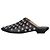 Khaite The Otto Black Leather Clogs - Taglia 38.5 usato
