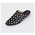 Khaite The Otto Black Leather Clogs - Taglia 38.5 usato - vista 2