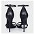 Décolleté Tribute in pelle nera Saint Laurent Taglia 37 Usato - vista 4