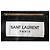 Saint Laurent Saia midi em couro preto com botões frontais - vista 6