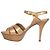 Sandali Tribute in pelle dorata Saint Laurent - Sz. 38.5 usato