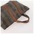 Pequin Borsa a Spalla FENDI Pecan Canvas PVC 2 Set Nero Marrone Auth bs34895 - vista 5