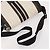 Borsa a tracolla CHANEL Sports Line in tela Bianco Argento CC Auth bs34562 - vista 7