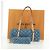 LOUIS VUITTON Borsa Monogram Denim Papillon MM Blu M46830 LV Auth 179081SM - vista 12