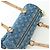 LOUIS VUITTON Borsa Monogram Denim Papillon MM Blu M46830 LV Auth 179081SM - vista 6