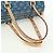 LOUIS VUITTON Borsa Monogram Denim Papillon MM Blu M46830 LV Auth 179081SM - vista 7