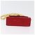 Borsa a tracolla Salvatore Ferragamo Chain Gancini in scamosciato rosso e oro Autentica 179999 - vista 6