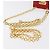 Borsa a tracolla Salvatore Ferragamo Chain Gancini in scamosciato rosso e oro Autentica 179999 - vista 8