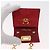 Borsa a tracolla Salvatore Ferragamo Chain Gancini in scamosciato rosso e oro Autentica 179999 - vista 9