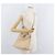 Borsa Salvatore Ferragamo Gancini in pelle 2way Beige Argento Auth BA12510 - vista 23