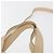 Borsa Salvatore Ferragamo Gancini in pelle 2way Beige Argento Auth BA12510 - vista 8