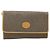 Sac à bandoulière GUCCI en PVC et cuir Beige Or 004 112 0289 Auth am11603 Doré - vue 13
