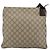 Borsa a tracolla GUCCI GG Supreme PVC Beige Argento 141626 Auth ka4329 - vista 2