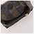 Pequin FENDI Pecan Canvas Tasche beschichtete Canvas 2 Set Grau Schwarz Braun Auth bs34778 - Ansicht 13