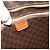 Céline CELINE Macadam Canvas Tote Bag aus PVC und Leder Braun Gold Authentisch 178303 - Ansicht 17