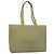 Borsa Tote CHANEL in gomma verde con CC argento Autentica 178827
