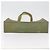 Borsa Tote CHANEL in gomma verde con CC argento Autentica 178827 - vista 5