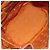 Borsa a tracolla MCM Vicetos Logogram PVC Pelle Marrone Oro Auth 179264A D'oro - vista 10