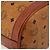 Borsa a tracolla MCM Vicetos Logogram PVC Pelle Marrone Oro Auth 179264A D'oro - vista 16