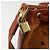 Borsa a tracolla MCM Vicetos Logogram PVC Pelle Marrone Oro Auth 179264A D'oro - vista 18