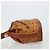 Borsa a tracolla MCM Vicetos Logogram PVC Pelle Marrone Oro Auth 179264A D'oro - vista 4