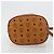 Borsa a tracolla MCM Vicetos Logogram PVC Pelle Marrone Oro Auth 179264A D'oro - vista 5
