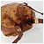 Borsa a tracolla MCM Vicetos Logogram PVC Pelle Marrone Oro Auth 179264A D'oro - vista 6