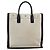 Bolso SAINT LAURENT de lona beige plata Auth 179238A - vista 2